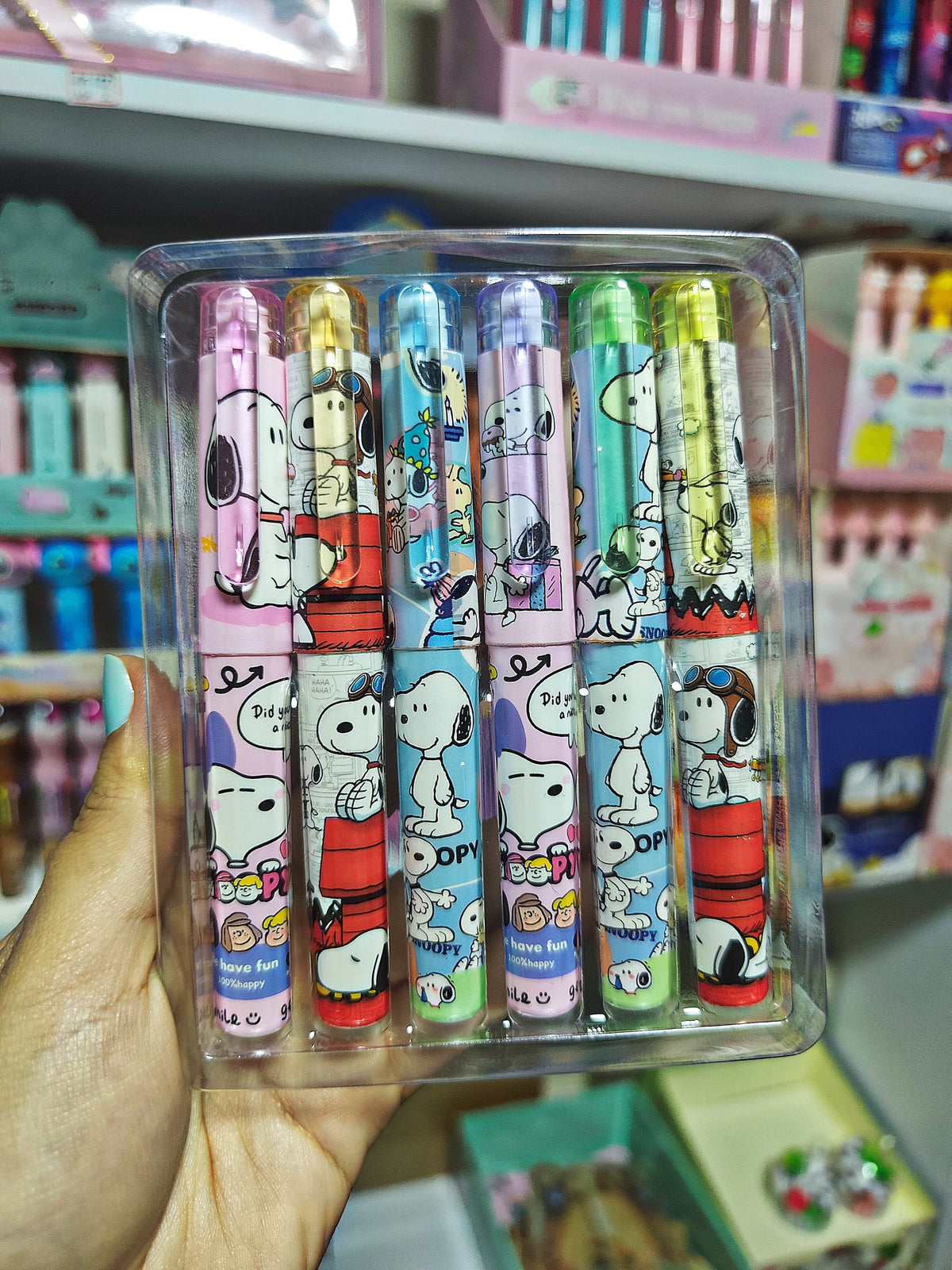 Resaltadores De Snoopy x6