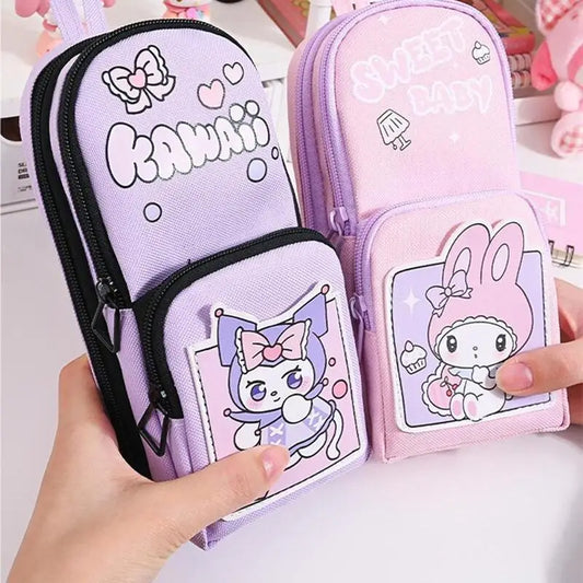 Cartuchera Sanrio Triple Cierre