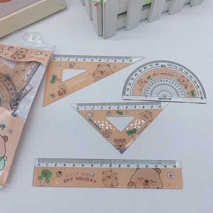 Set De Reglas Capibara X4 Unidades