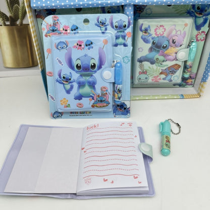 Mini Agenda Stitch+ Lapicero
