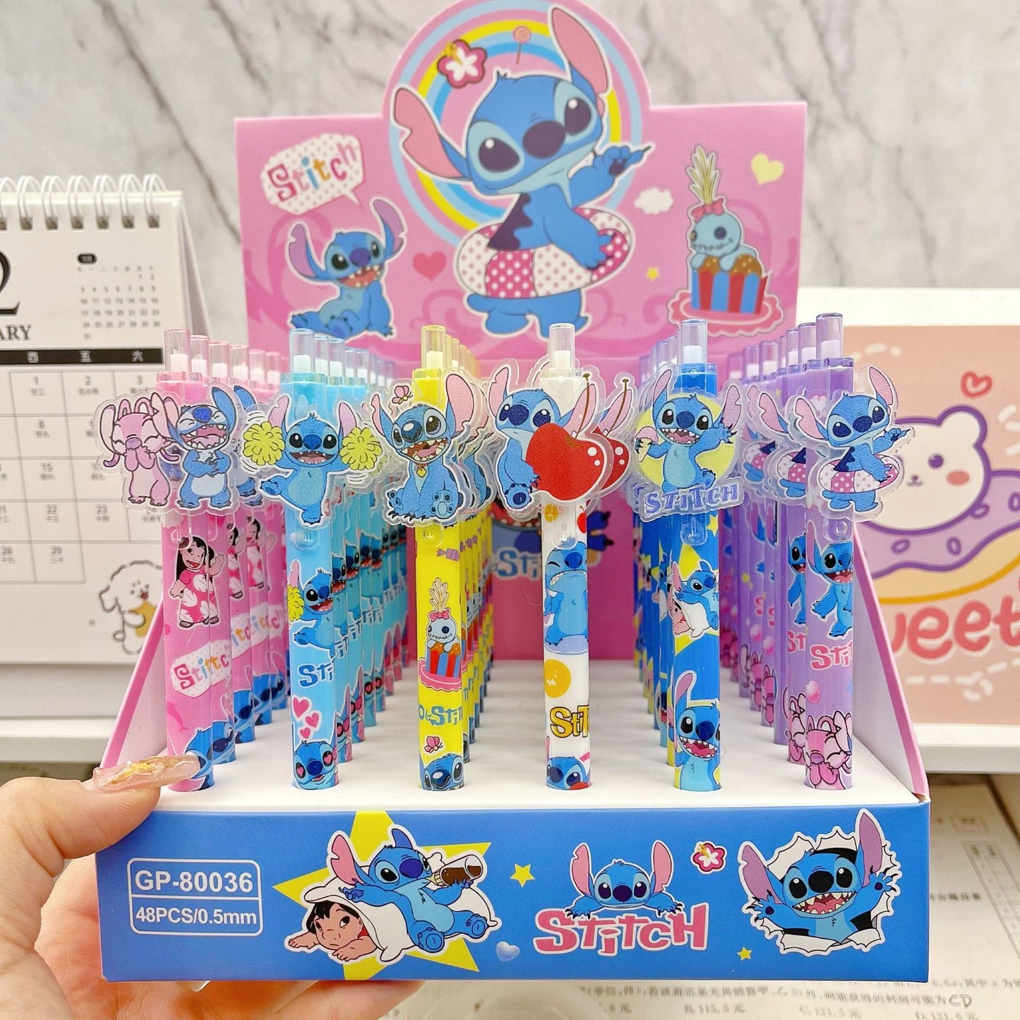 Lapicero Retráctil De Stitch