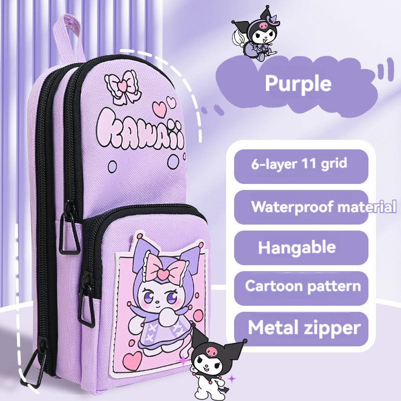 Cartuchera Sanrio Triple Cierre