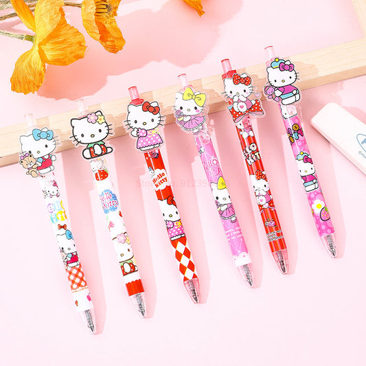 Lapicero Retráctil Acrílico De Hello Kitty