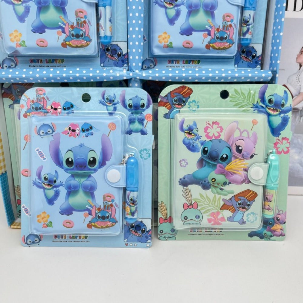 Mini Agenda Stitch+ Lapicero