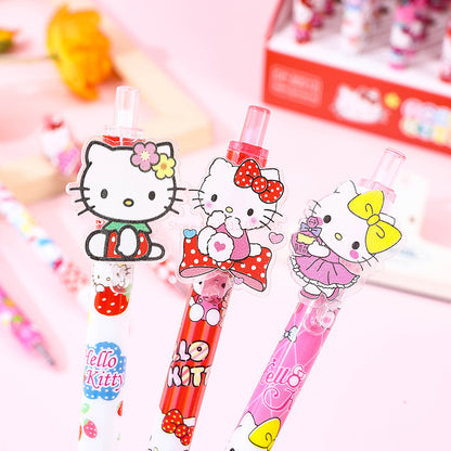 Lapicero Retráctil Acrílico De Hello Kitty