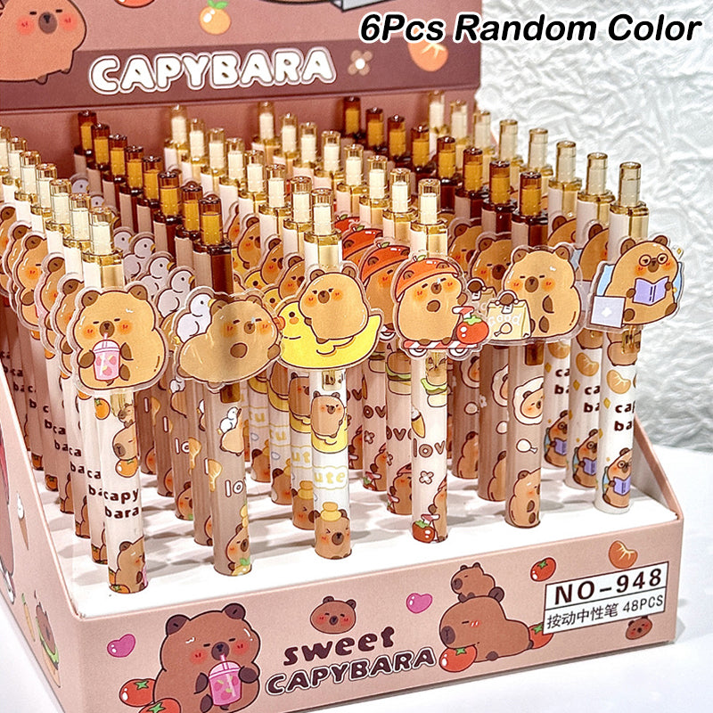 Lapicero Retráctil Acrílico Capibara