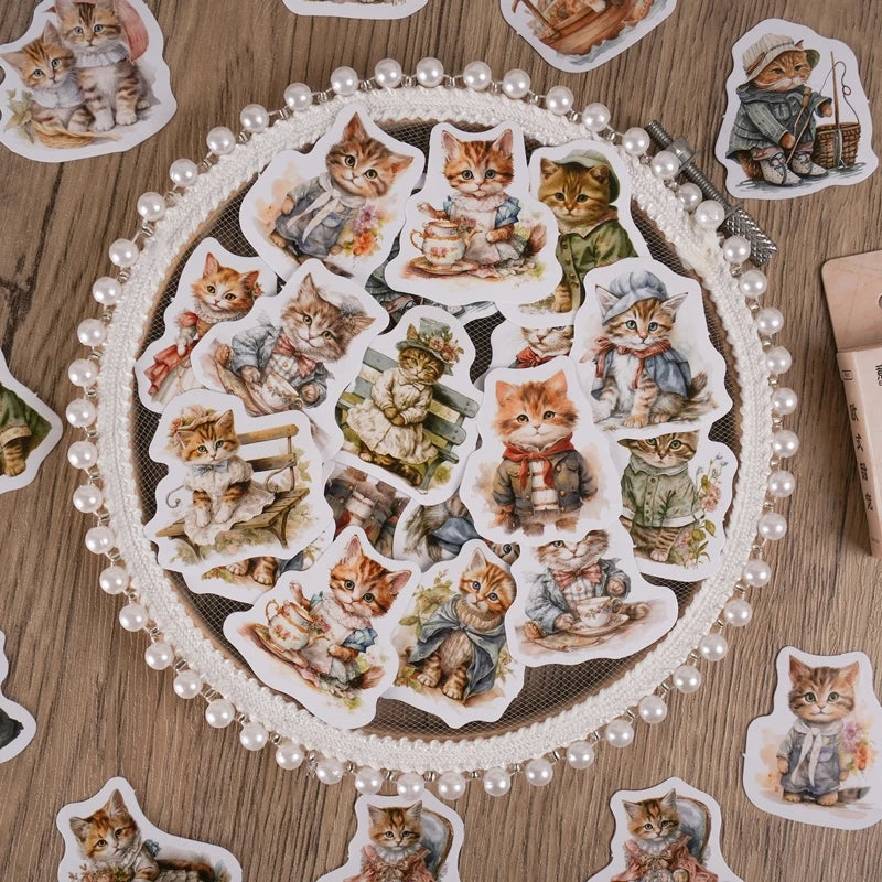 Cajita De Stickers European Sweet Pet X45 Unidades