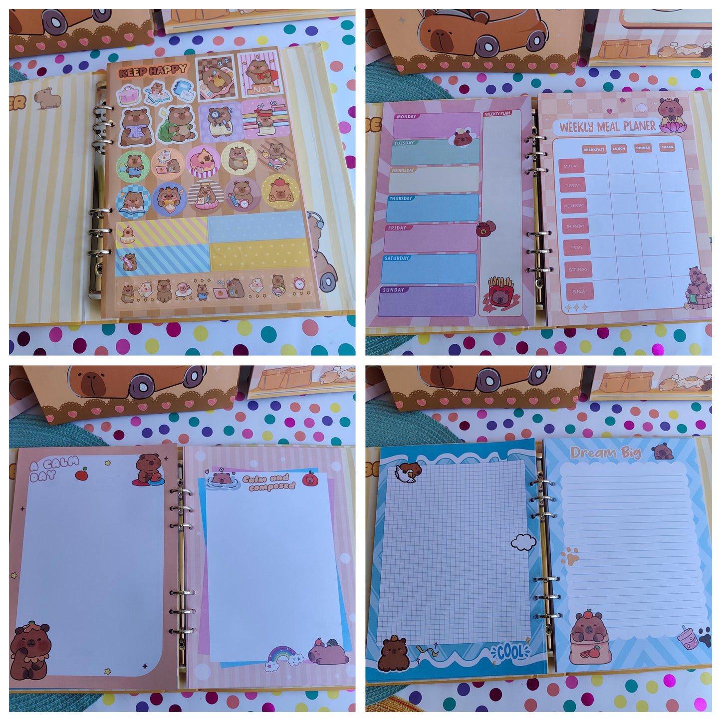 Folder Grande De Capibara