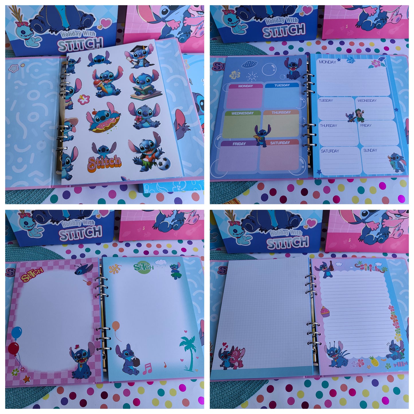 Folder Grande De Stitch