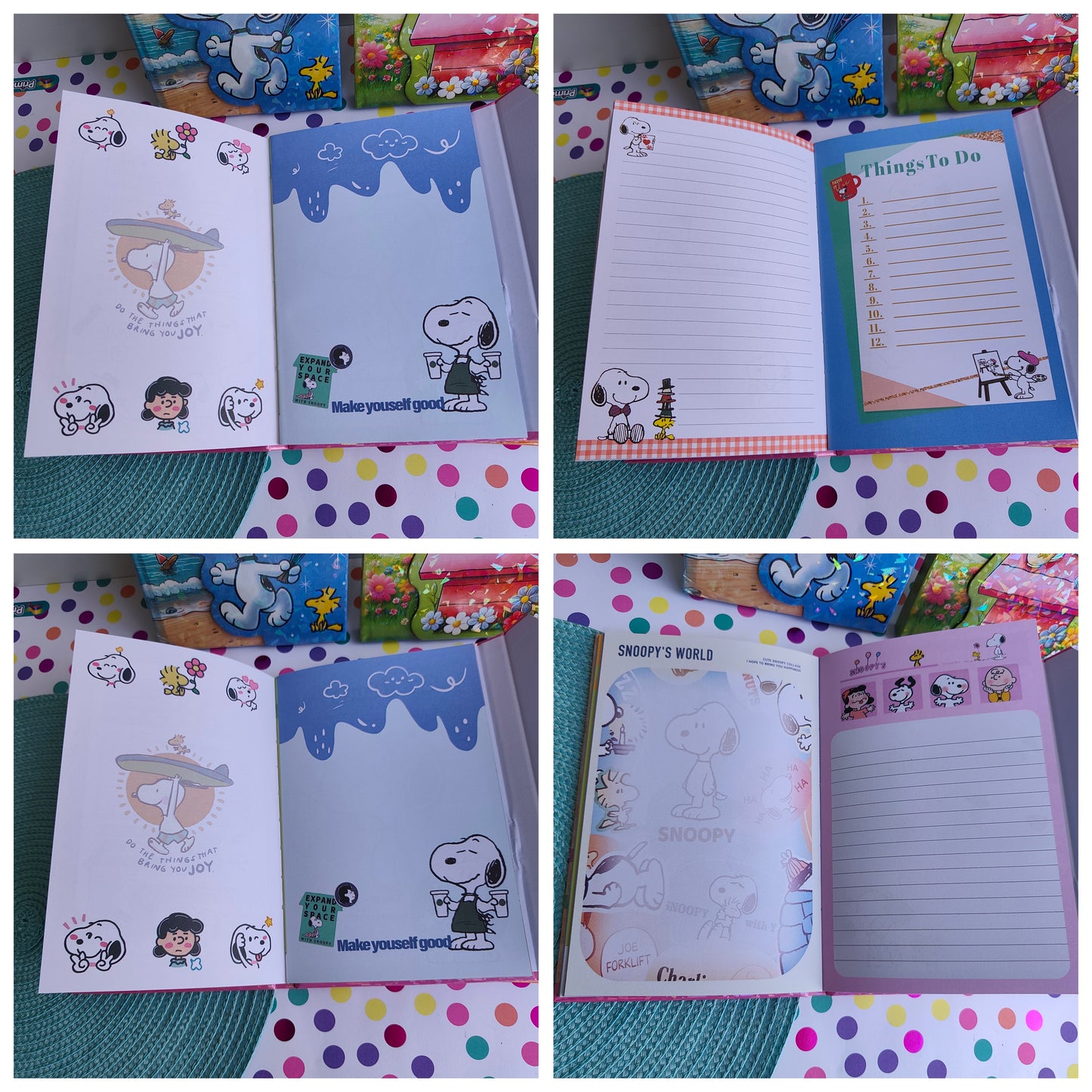 Agenda Snoopy Pasta Dura