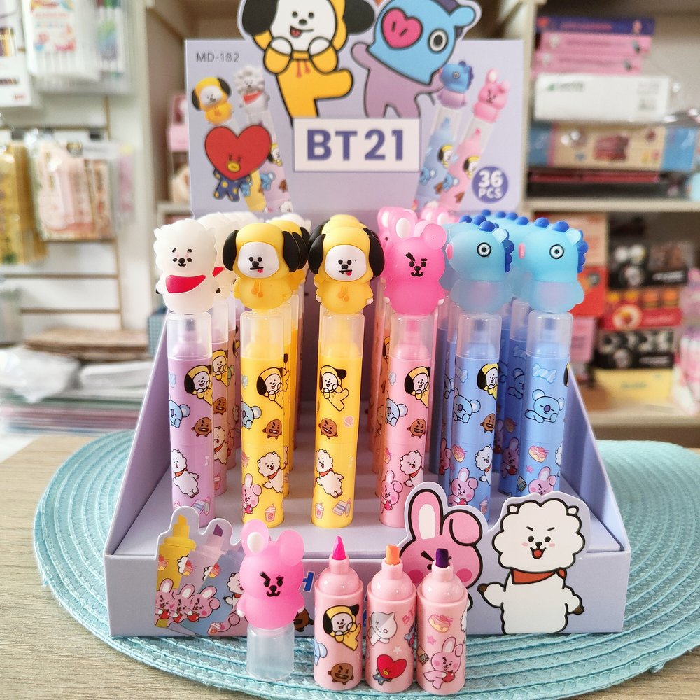 Resaltadores BT21 Torre X3 Unidades