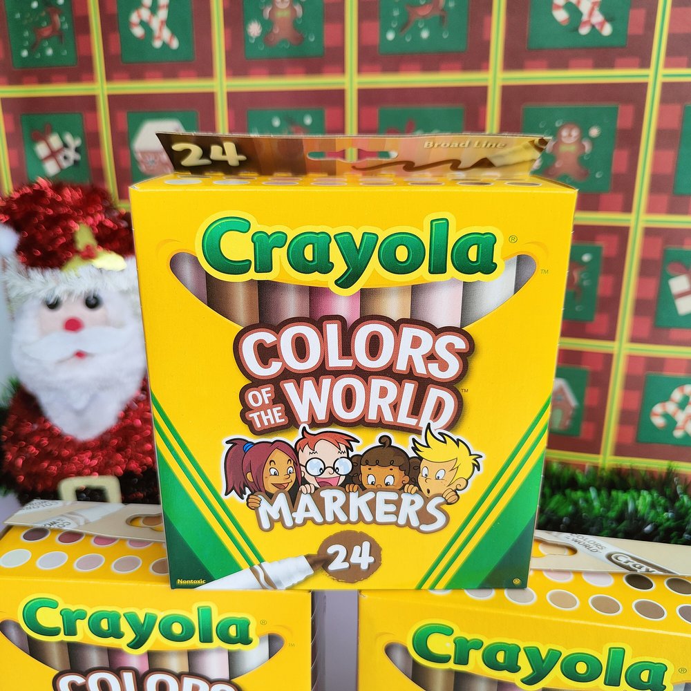 Marcadores Piel X24 Unidades Marca Crayola