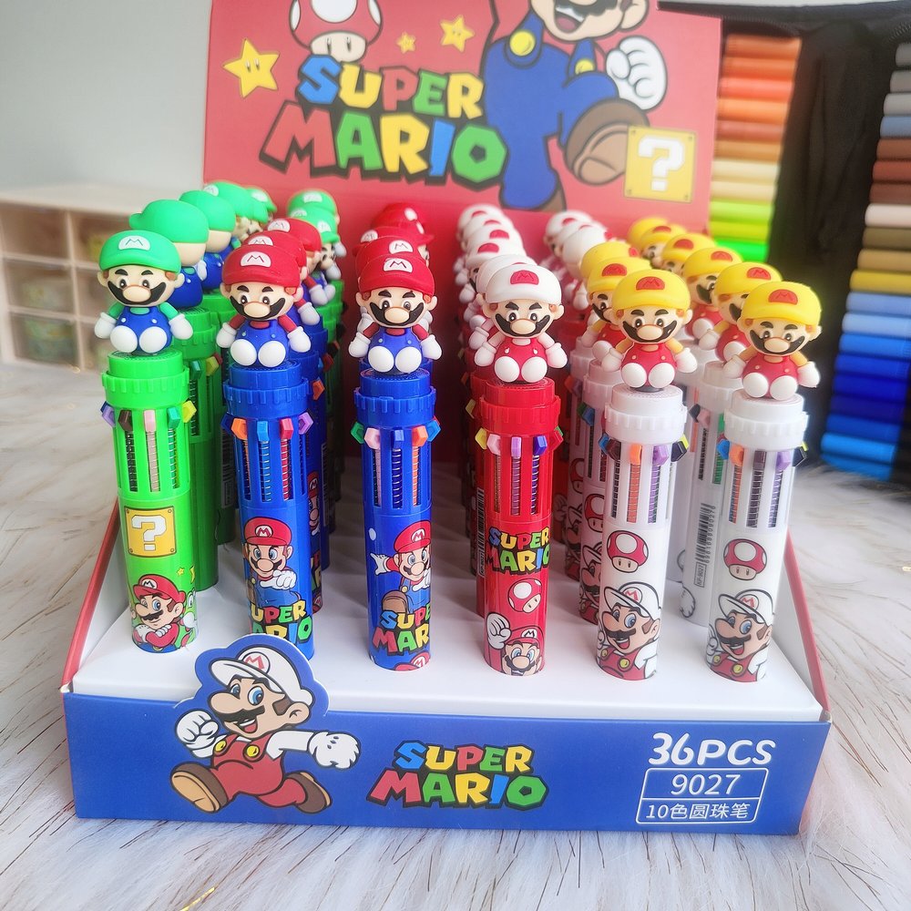 Lapicero 10 Minas De Mario Bross