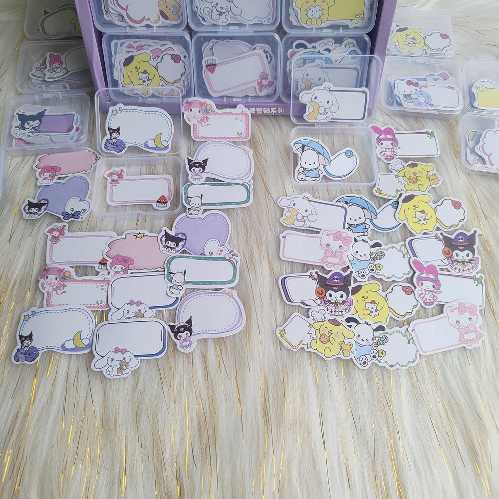 Notas Stickers De Sanrio X15 Unidades