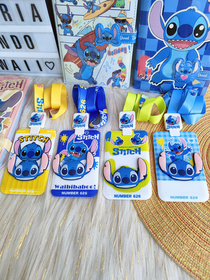Portacarnet De Stitch Con Yoyo