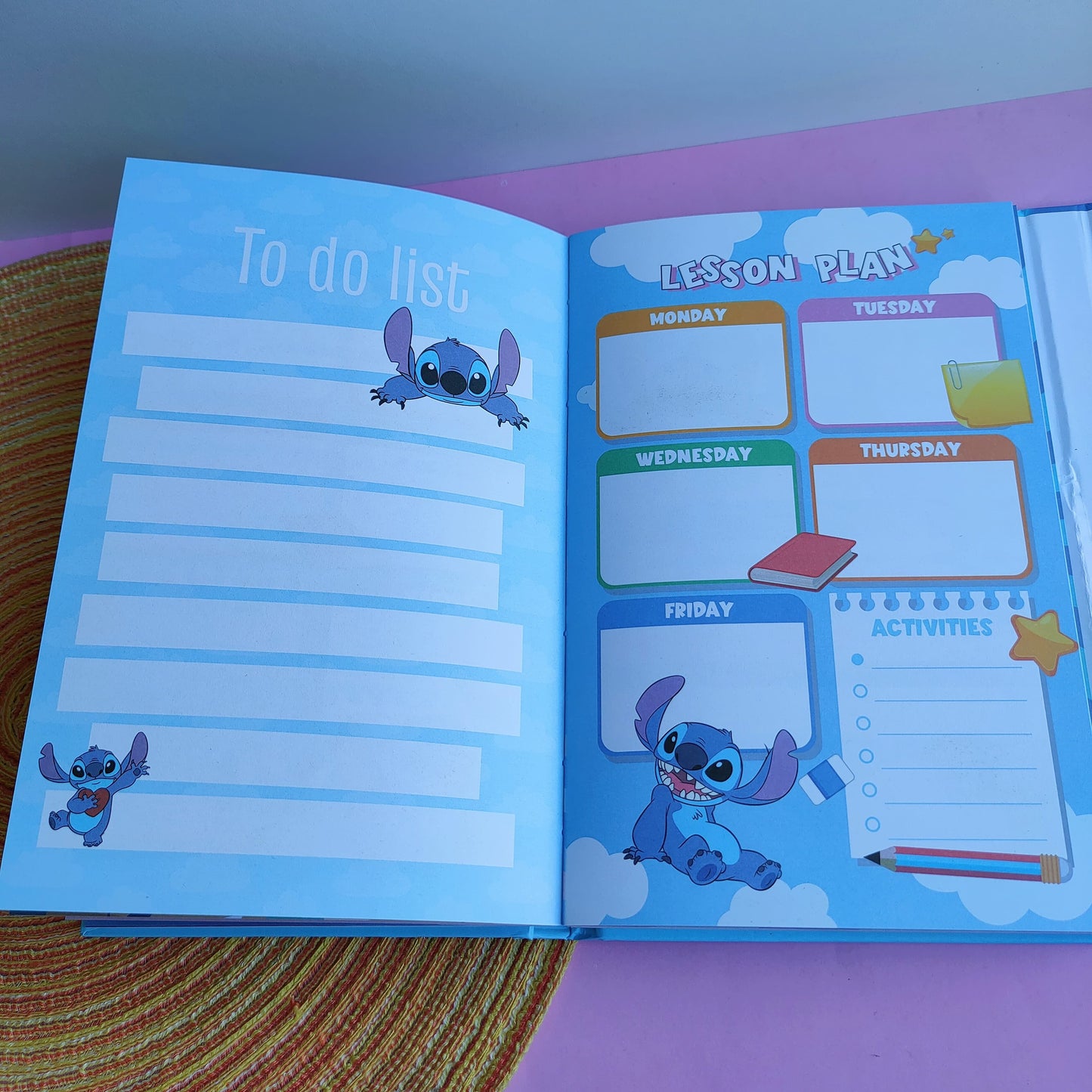 Agenda De Stitch Tapa Imantada