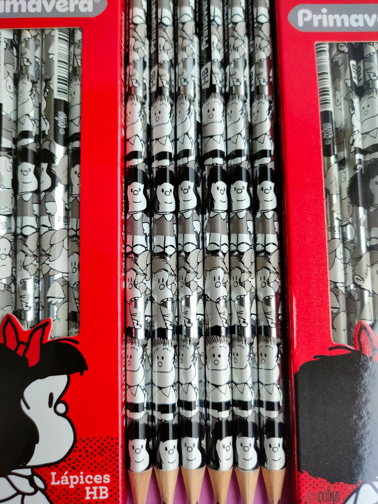 Lápices Mafalda X6 Unidades