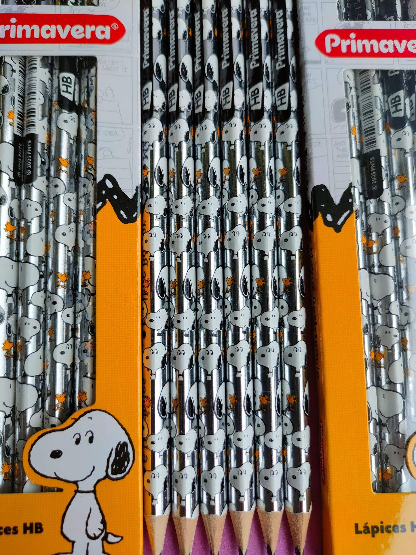 Lápices Snoopy X6 Unidades