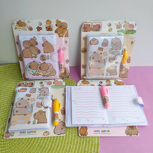 Mini Agenda Capibara+ Lapicero
