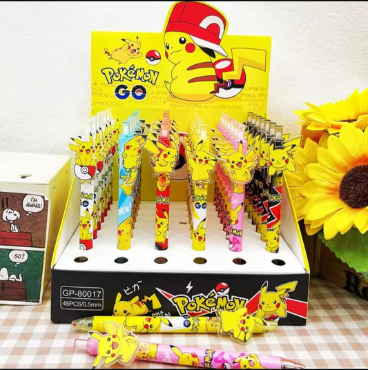 Lapicero Retráctil De Pokemón