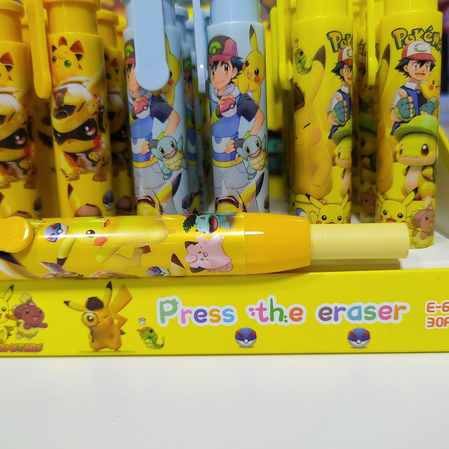 Borrador Retráctil De Pokemón