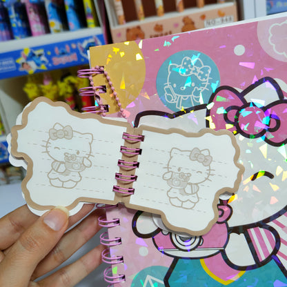 Agenda De Hello Kitty Con Mini Libreta Llavero