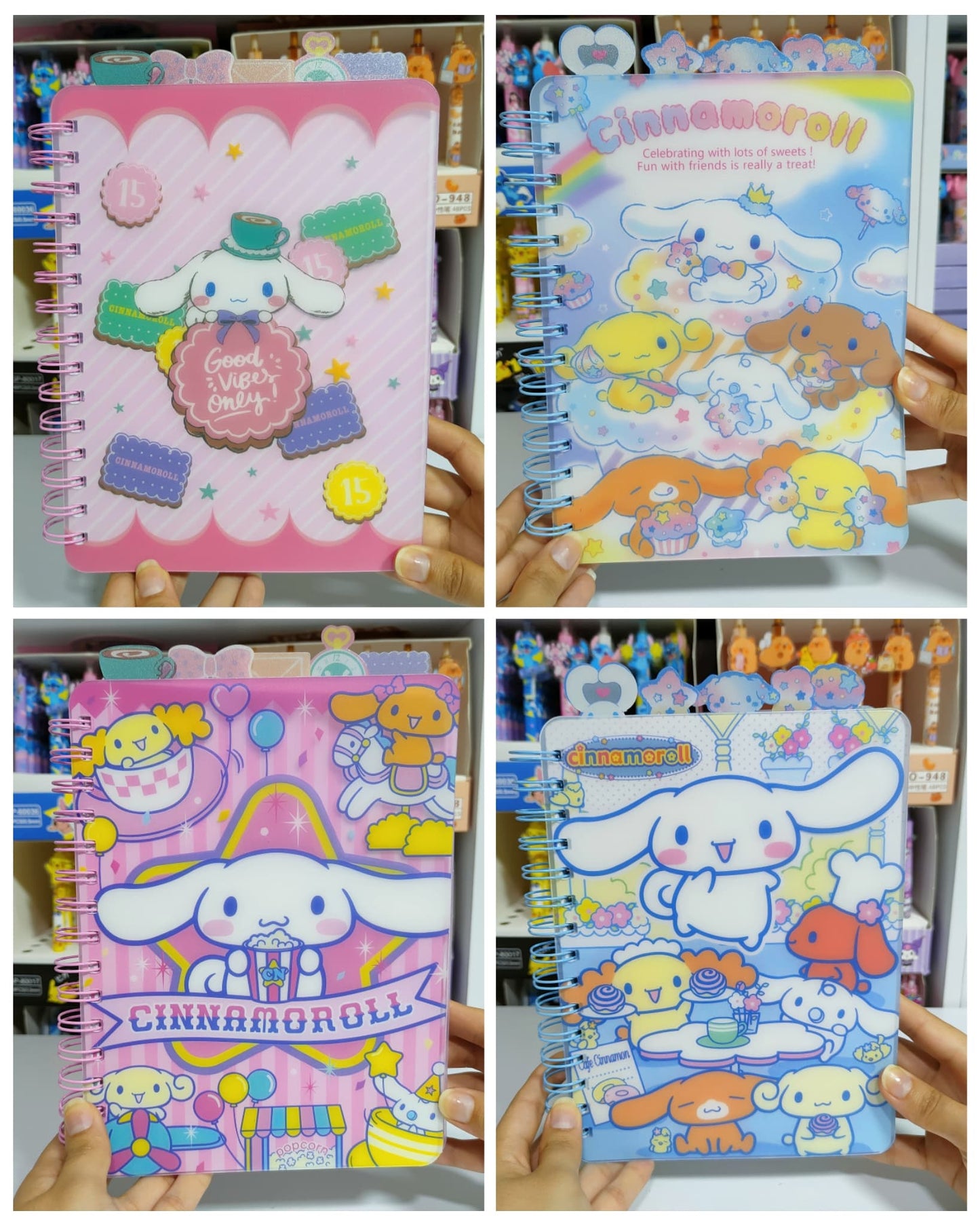 Agenda 6 Materias De Cinnamoroll Con Separadores