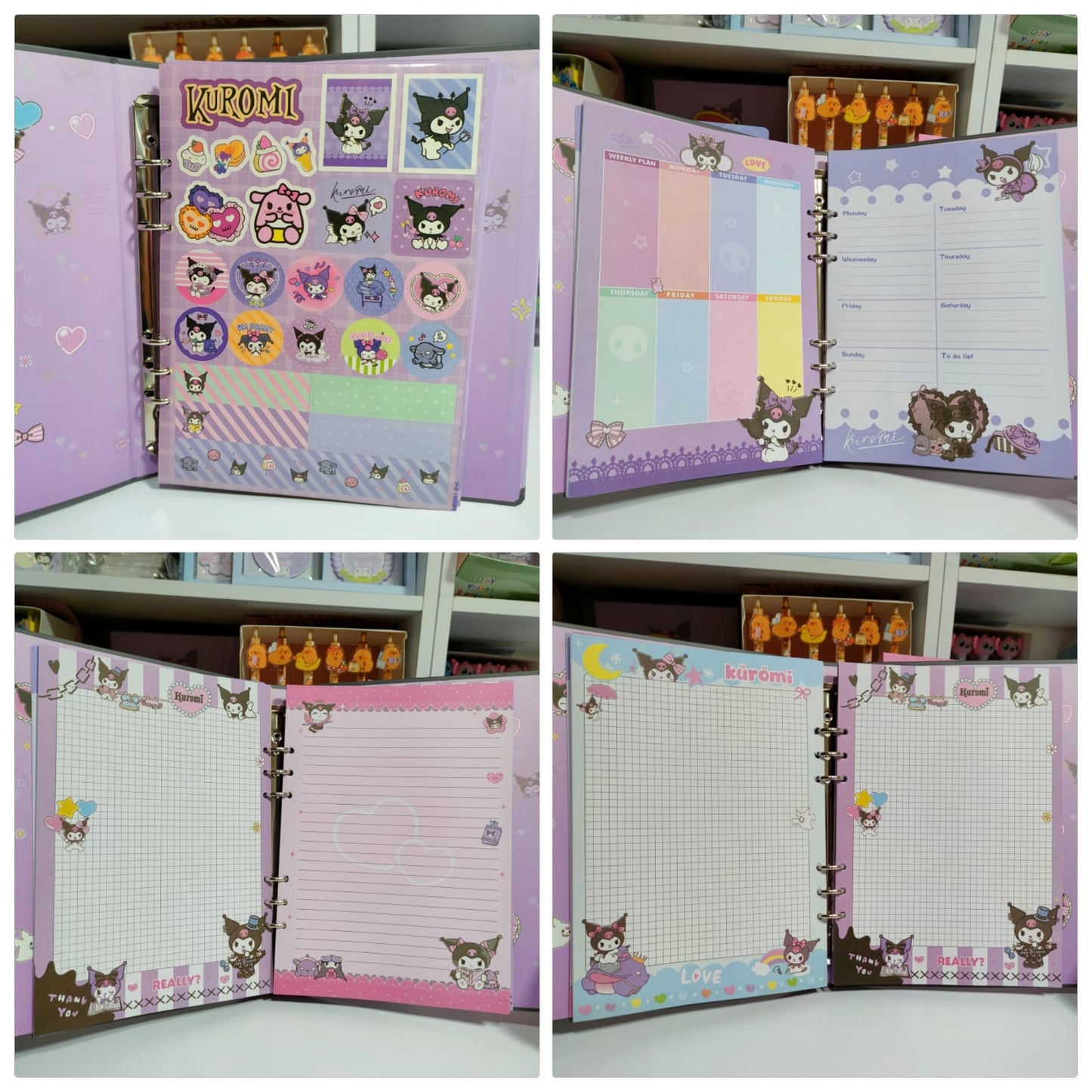 Folder Grande De Kuromi