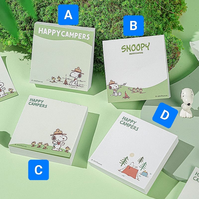 Mini Bloc De Snoopy X100 Hojas NO SON ADHESIVAS