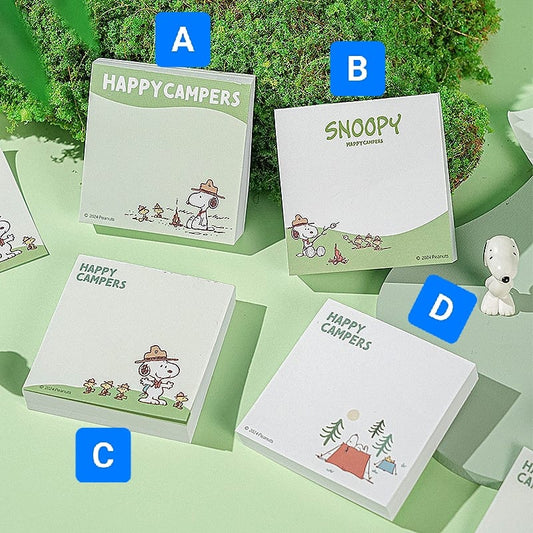 Mini Bloc De Snoopy X100 Hojas NO SON ADHESIVAS