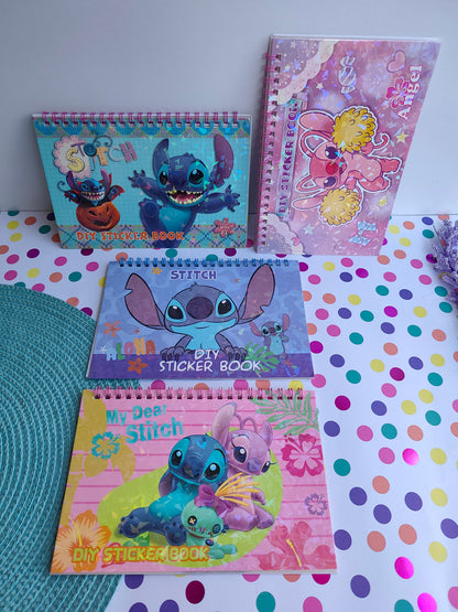 Libreta De Stickers De Stitch