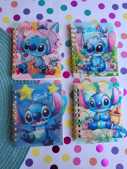 Mini Agenda De Stitch Holograma