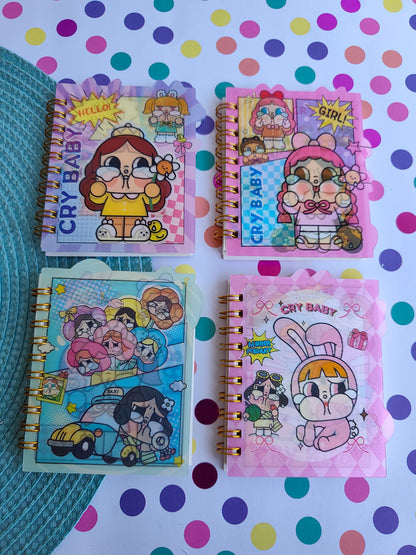 Mini Agenda De Cry Baby Holograma