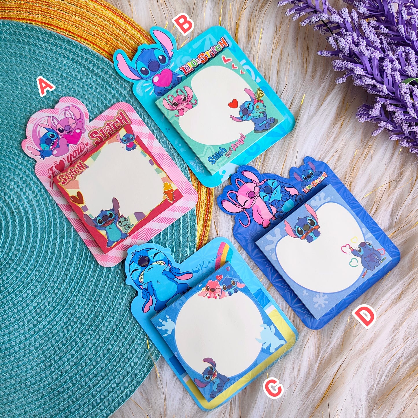 Notas Adhesivas De Stitch X48 Hojas