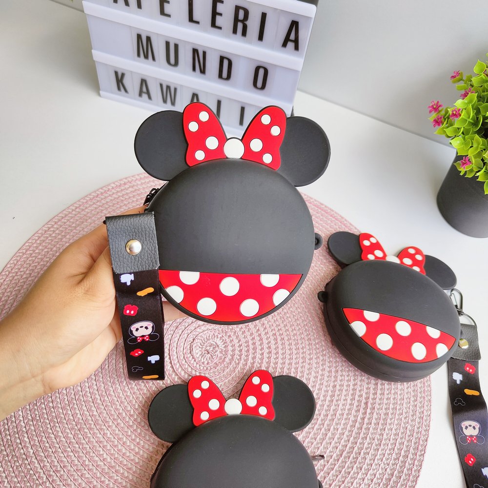 Monedero Grande De Minnie