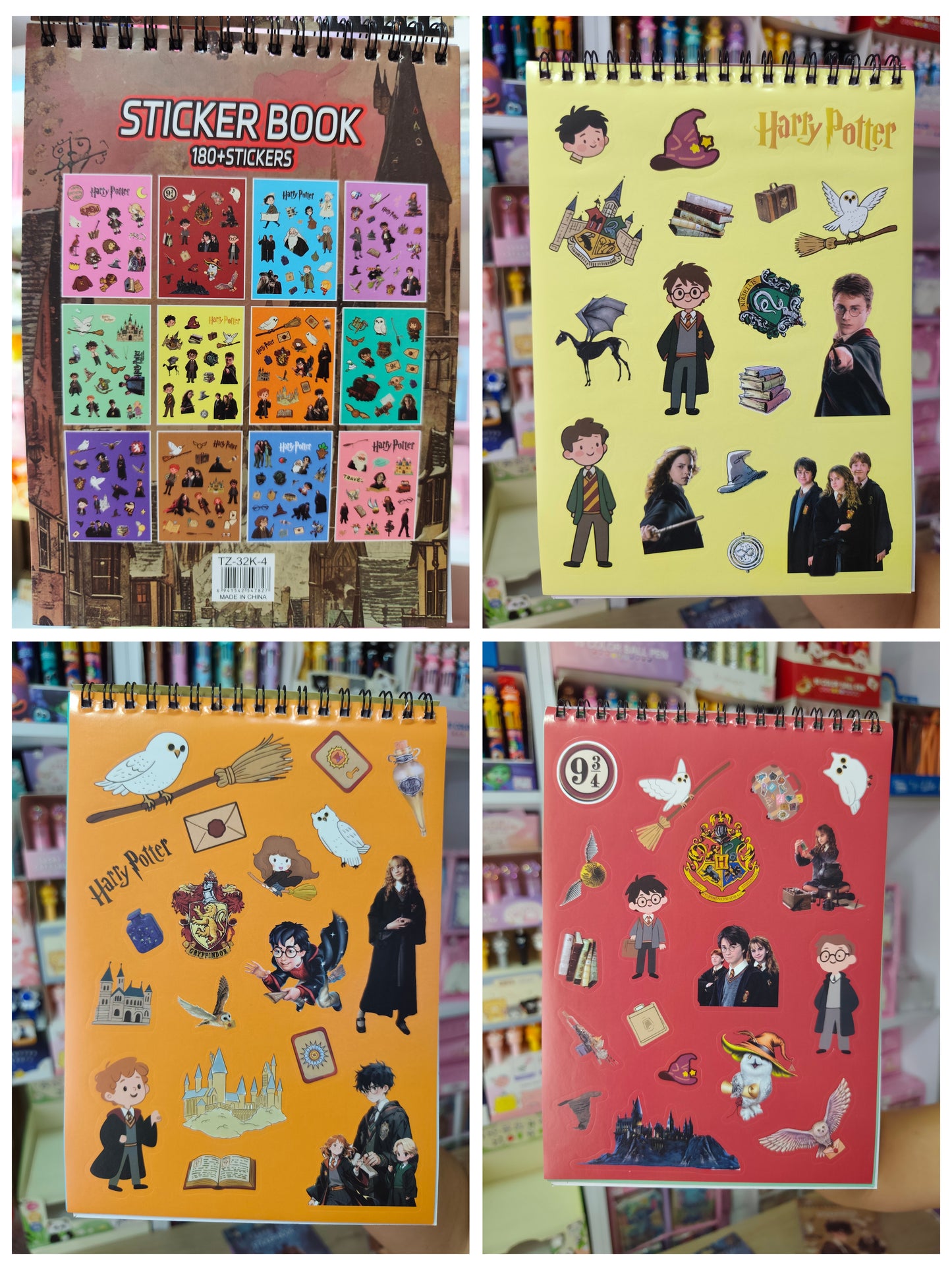 Libreta De Stickers De Harry Potter