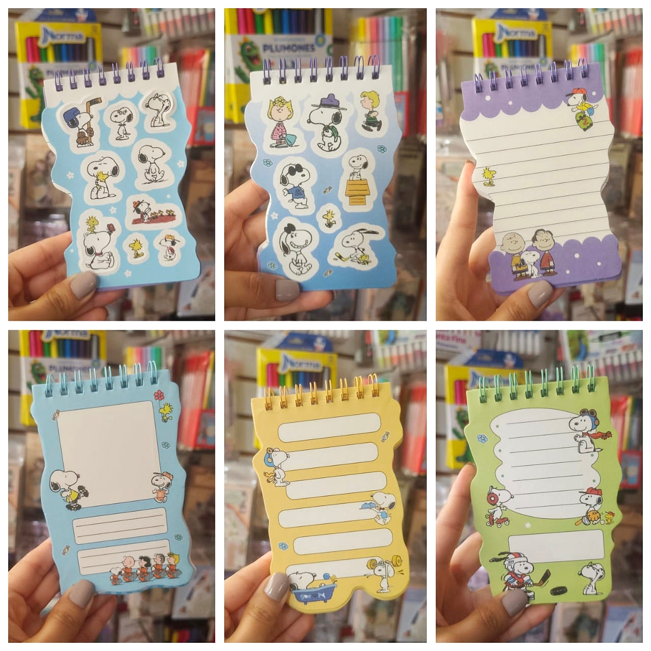 Mini Libreta De Snoopy