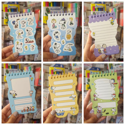 Mini Libreta De Snoopy