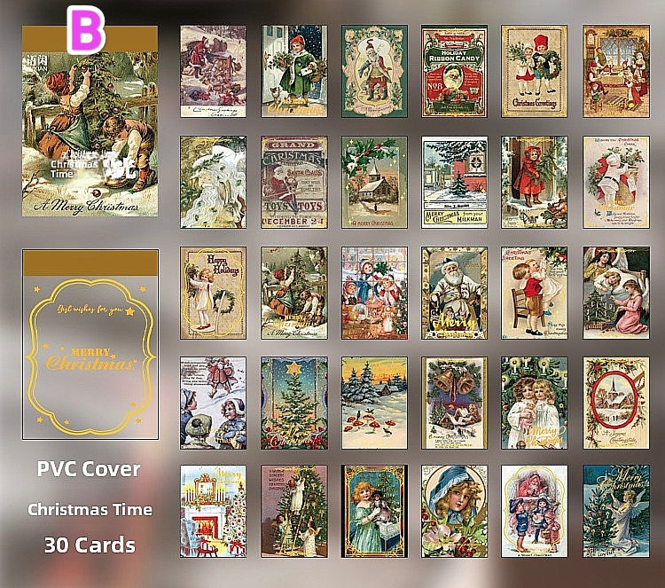 Mini Libro De Stickers Edición Navidad X30 Hojas
