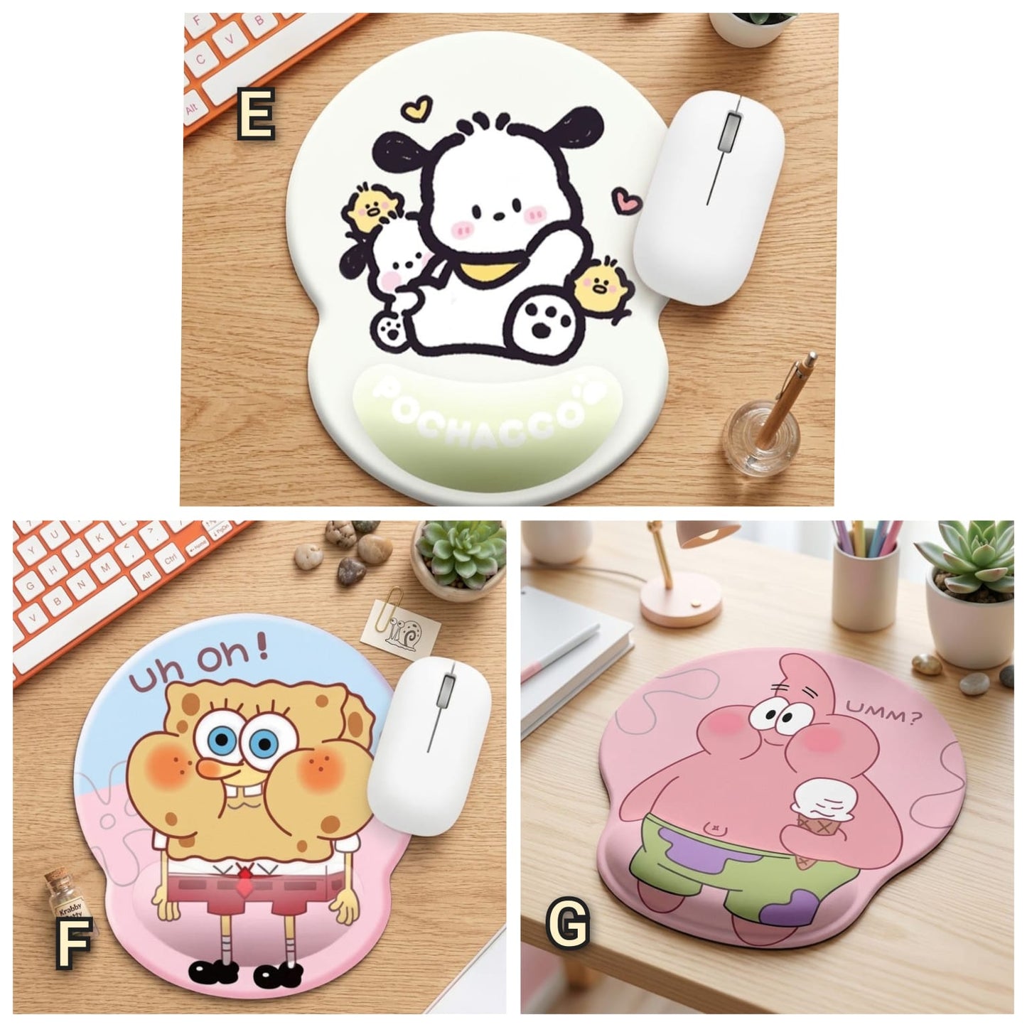 Pad Mouse Diferentes Motivos