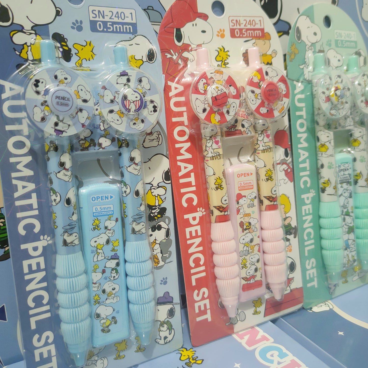 Set De Snoopy 4 Piezas