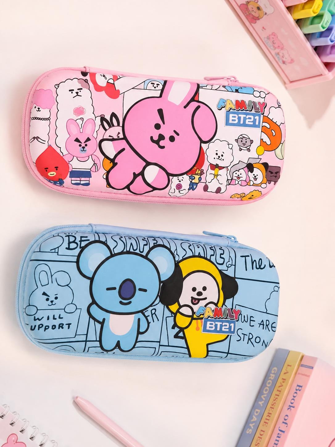 Cartuchera Pasta Dura de BT21