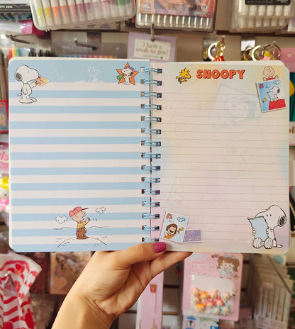 Agenda De Snoopy Con Broche Efecto Relieve