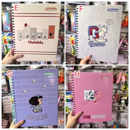 Agenda 7 Materias Grande Diseños Varios