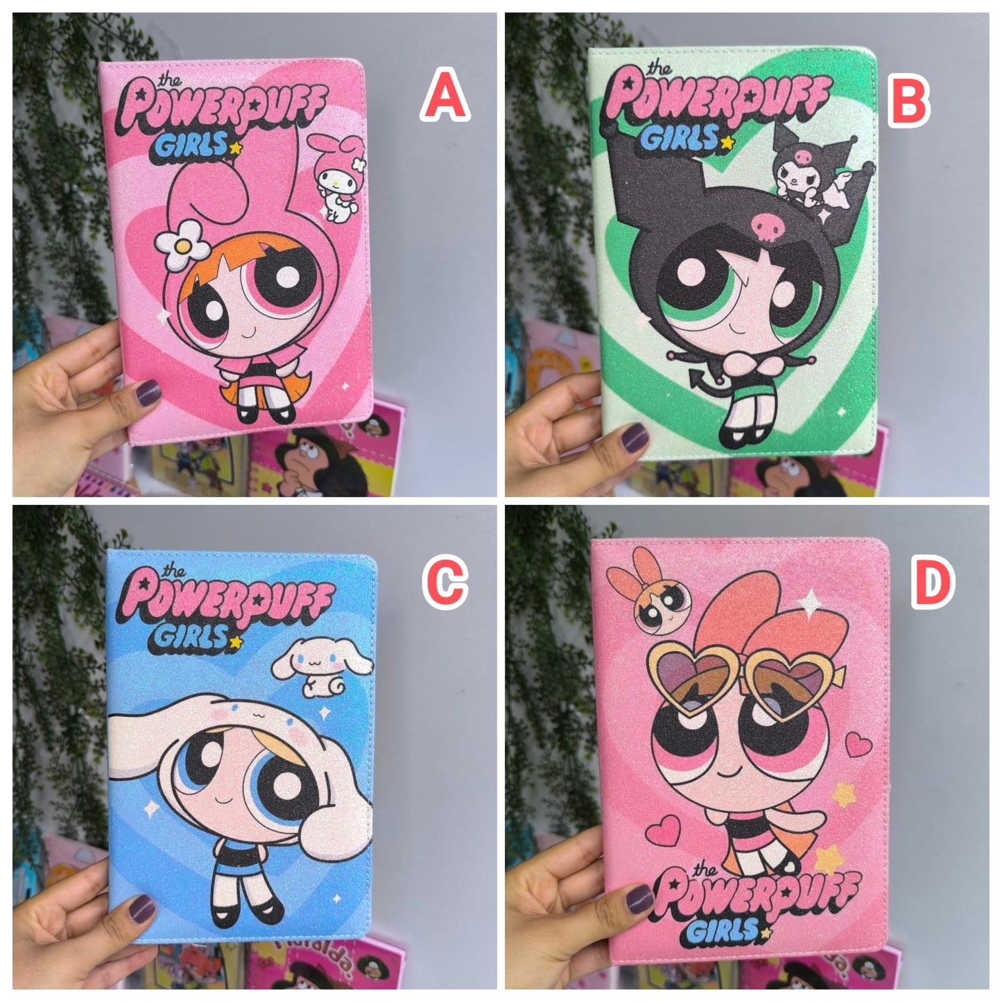 Agenda Acolchada Con Brillitos De Las Chicas Super Poderosas