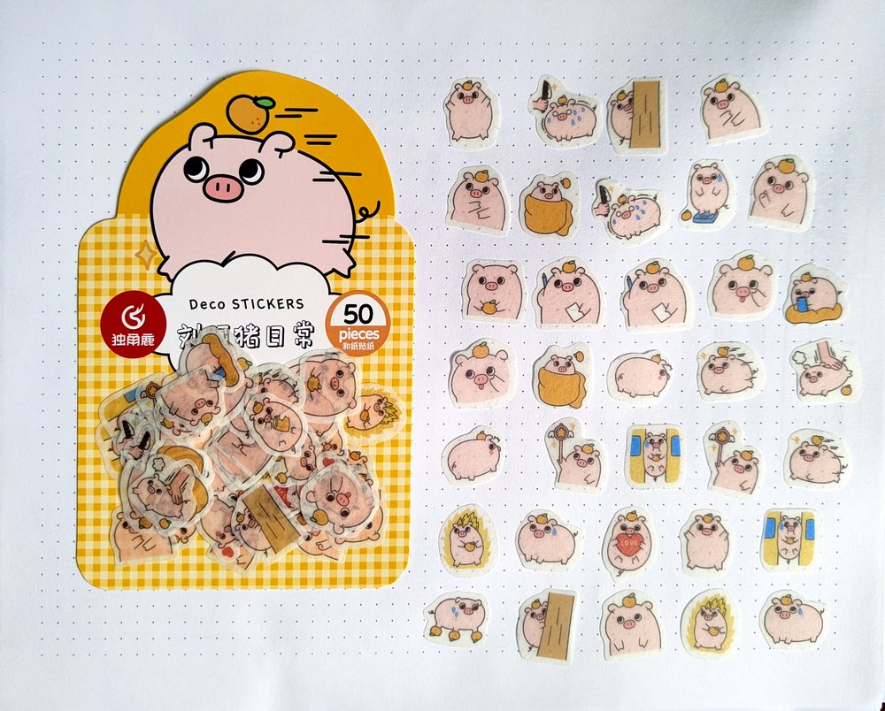 Stickers De Cerditos