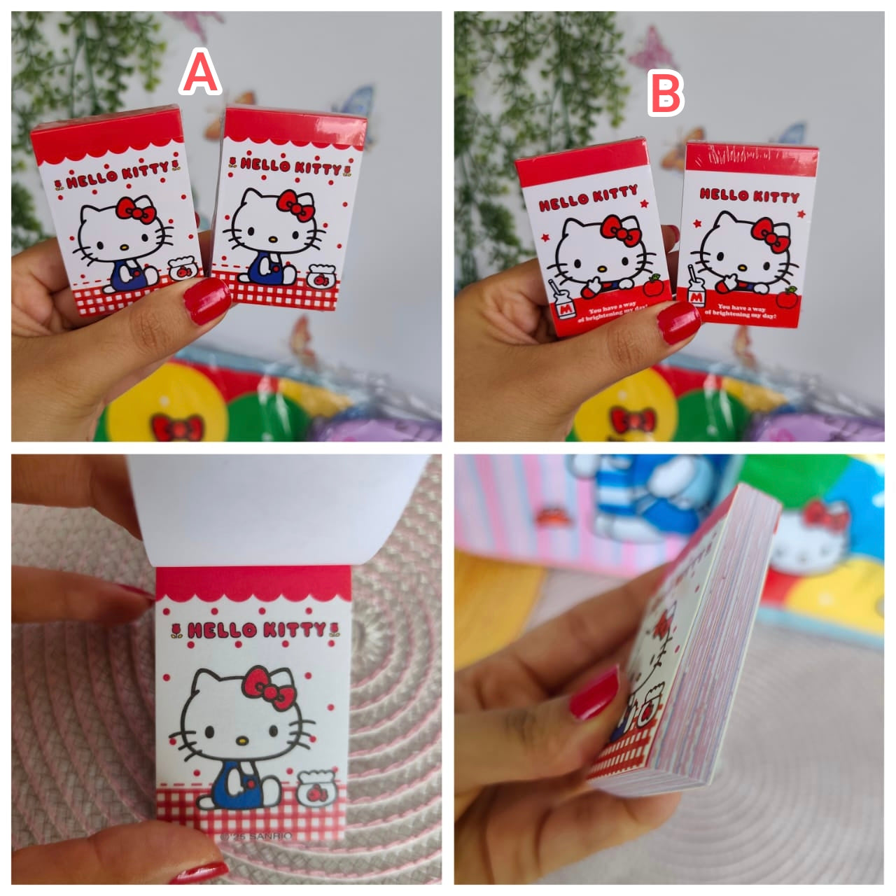 Mini Libro De Stickers De Kitty