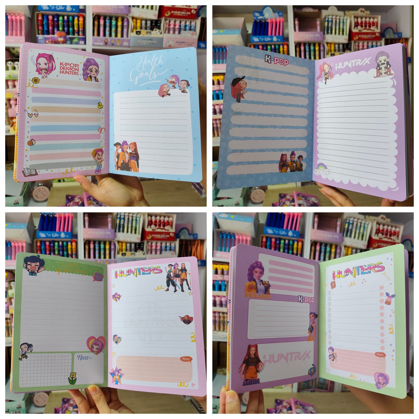 Agenda Acolchada Guerreras K-pop