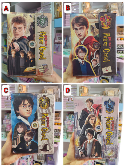 Agenda Harry Potter Acolchada Con Broche Imantado