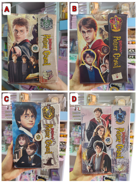 Agenda Harry Potter Acolchada Con Broche Imantado